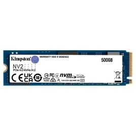 SSD накопитель Kingston NV2 SNV2S/500G 500ГБ, M.2 2280, PCI-E 4.0 x4, NVMe, M.2