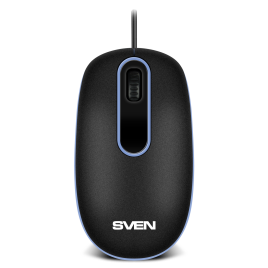 Мышь SVEN RX-90 чёрная USB /SV-020644/