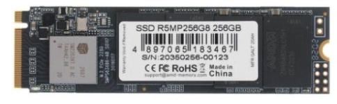 Купить SSD накопитель AMD Radeon R5MP256G8 256ГБ, M.2 2280, PCI-E 3.0 x4, NVMe, M.2