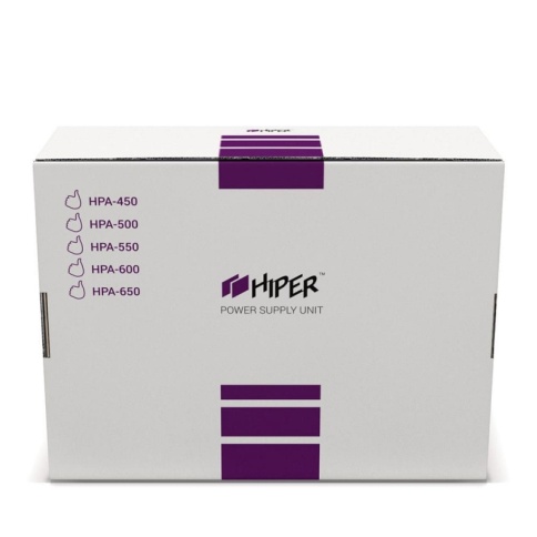 Сравнения Блок питания HIPER HPP-600 600W BOX