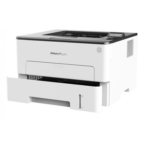 Купить с доставкой Принтер лазерный Pantum P3300DW, Белый