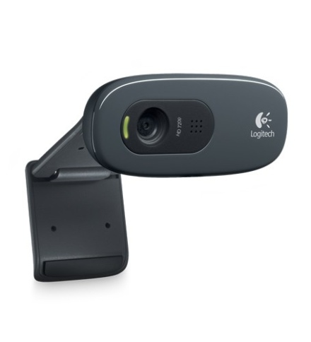 Интернет-камера Logitech WebCam C270 /960-000636/ 1280*720, 3Mpix, микрофон, черная фото 1