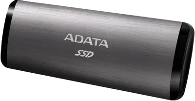 Обзор Внешний диск SSD A-Data SE760, 512ГБ, Титан