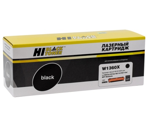 Картридж HB-W1360X HP LJ M207/M211/MFP M236sdw Hi-Black (без чипа) фото 1