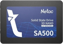 SSD накопитель NETAC SA500 NT01SA500-512-S3X 512ГБ, 2.5", SATA III, SATA