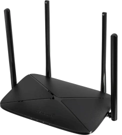 Роутер MERCUSYS AC12G, Wi-Fi 5, AC1300, 2.4/5ГГц, 3 LAN, Black