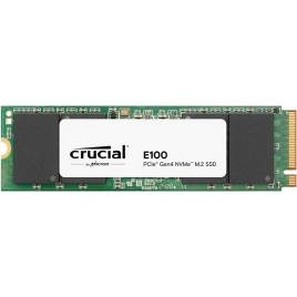 SSD накопитель 480Gb Crucial E100 M.2, NVMe 3D TLC [R/W - 4700/2500 MB/s]
