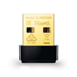 Сетевой адаптер Wi-Fi TP-LINK TL-WN725N USB 2.0
