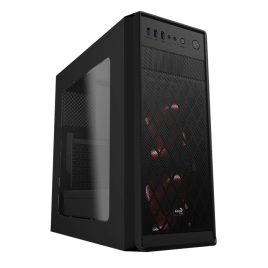 Корпус Aerocool SI-5100 (3xUSB, 2xAudio, 0.45 мм, 120 мм FAN, ATX, без БП)