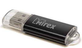 Накопитель 8GB Mirex Unit, USB 2.0 black