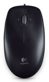 Мышь Logitech M100 USB, Black (LOG-910-005003)