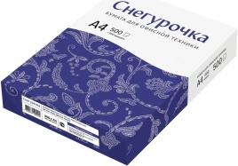 Бумага А4 Снегурочка, 80 г, 500л, 98%, Сыктывкар