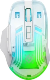 Мышь Defender Astro Elite GM-056, игровая, оптическая, беспроводная, USB, White