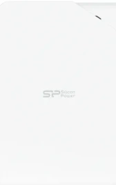 Внешний диск HDD Silicon Power Stream S03, 1ТБ, белый (sp010tbphds03s3w)