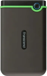 Внешний диск HDD Transcend StoreJet 25M3S TS1TSJ25M3S, 1ТБ, серый