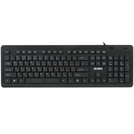 Клавиатура проводная SVEN KB-E5700H, Black