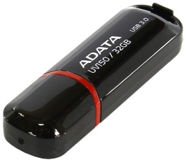 Накопитель Flash Drive 32GB A-DATA UV150, USB 3.2, черный