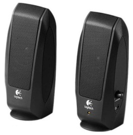 Колонки Logitech S120, 2.0, Black (980-000010)