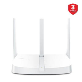 Wi-Fi роутер Mercusys MW305R, N300, Белый