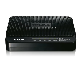Модем TP-LINK TD-8817, ADSL2+, Чёрный