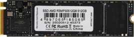 SSD накопитель AMD Radeon R3MP30512G8 M.2 2280, PCIe 3.0 x4, NVMe, M.2