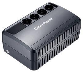 Источник бесп. питания CyberPower BU1000E, Line-Interactive, 1000VA/600W, 4 Schuko розетки, Black