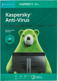 Антивирус Kaspersky Anti-Virus 2 ПК 1 год Новая лицензия Card (kl1171rbbfs)