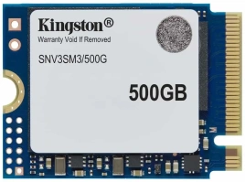 SSD накопитель Kingston NV3 SNV3SM3/500G 500ГБ, M.2 2230, PCIe 4.0 x4, NVMe, M.2