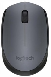 Мышь Logitech M170, оптическая, беспроводная, USB, Black (910-004642)