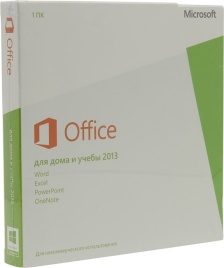 Офисное приложение Microsoft Office Home and Student 2013 Rus DVD BOX (79G-03740)