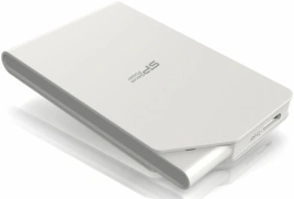 Внешний диск HDD Silicon Power Stream S03, 1ТБ, белый (sp010tbphds03s3w)
