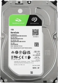 Жесткий диск Seagate Barracuda ST1000DM014, 1ТБ, HDD, SATA III, 3.5", 7200об/мин