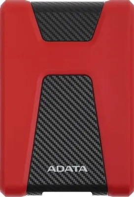 Купить Внешний диск HDD A-Data DashDrive Durable HD650, USB 3.0, Красный (ahd650-1tu31-crd)