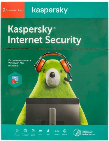 Купить Антивирус Kaspersky Internet Security Multi-Device Rus Edition 2ПК/1год KL1941RBBFS (BOX)