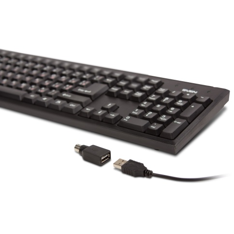 Характеристики Клавиатура проводная Sven Standard 303 Power USB+PS/2, Чёрная