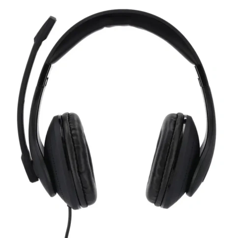 Гарнитура HAMA HS-USB300, проводные, черные фото 1