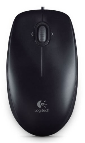 Купить Мышь Logitech M100 USB, Black (LOG-910-005003)