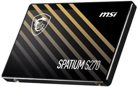 Обзор SSD накопитель MSI Spatium S270 480ГБ, 2.5", SATA III, SATA [s78-440e350-p83]