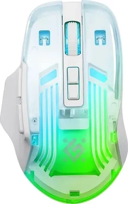 Купить Мышь Defender Astro Elite GM-056, игровая, оптическая, беспроводная, USB, White