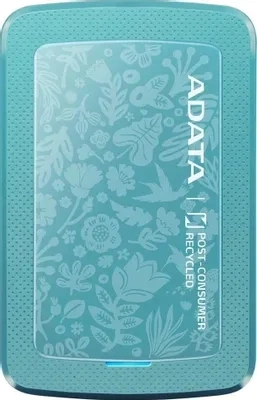 Купить Внешний диск HDD A-Data DashDrive HC300E, 1ТБ, зеленый (ahc300e-1tu31-cgn)