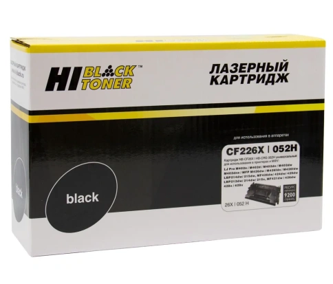 Картридж HP LJ M402/M426 (CF226X) №26X Hi-Black фото 1