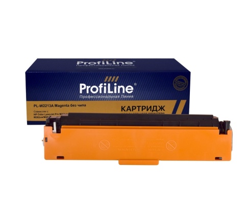 Картридж HP Color LJ W2213A (№207A) Magenta без чипа 1250 копий ProfiLine фото 1