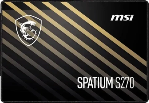 Купить SSD накопитель MSI Spatium S270 480ГБ, 2.5", SATA III, SATA [s78-440e350-p83]