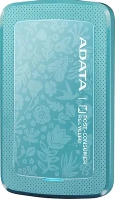 Обзор Внешний диск HDD A-Data DashDrive HC300E, 1ТБ, зеленый (ahc300e-1tu31-cgn)