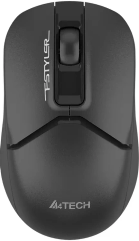 Купить Мышь беспроводная A4TECH Fstyler FG12S, радио, оптическая, USB, 1200dpi, черный [fg12s black]