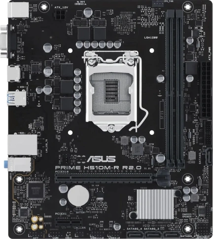 Купить Материнская плата ASUS PRIME H510M-R R2.0-SI, Socket LGA 1200, Intel H470, mATX