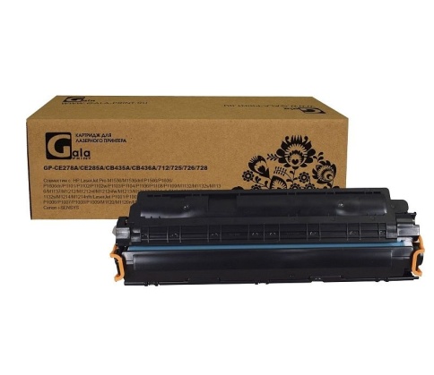 Купить Картридж GP-CE278/CE285/CB435/36A//712/725/726/728 GalaPrint