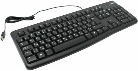 Обзор Клавиатура Logitech K120 for business, USB, Black (920-002522)