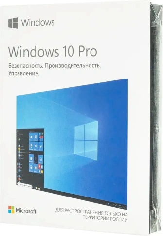 Купить Операционная система Microsoft Windows 10 Pro, 32/64 bit, Rus, USB, BOX (hav-00105)