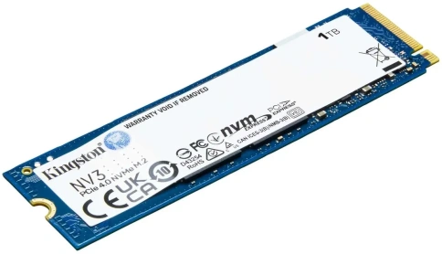 Обзор SSD накопитель Kingston NV3 SNV3S/1000G 1ТБ, M.2 2280, PCIe 4.0 x4, NVMe, M.2